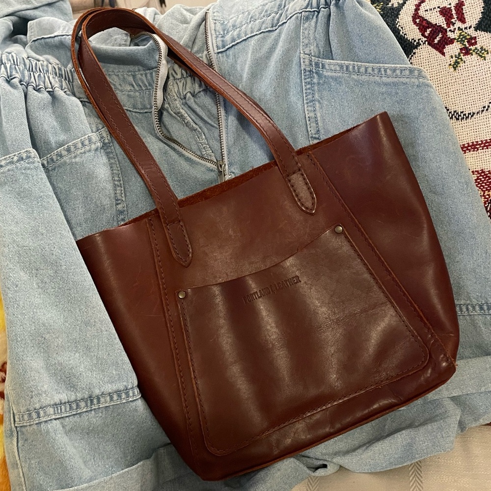 Portland Leather Goods Juliette Tote Bag, small
